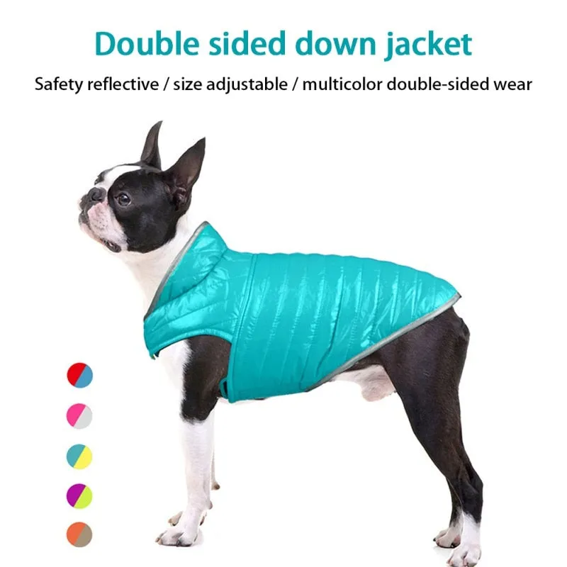 Winter Double-sided Dog Vest