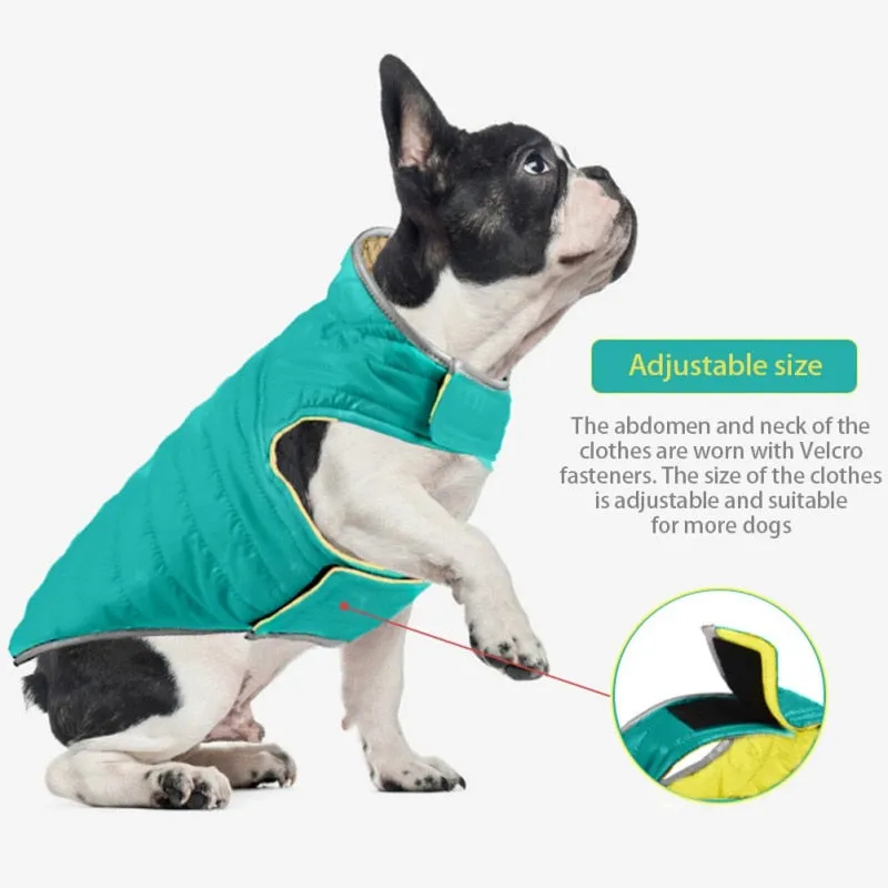 Winter Double-sided Dog Vest