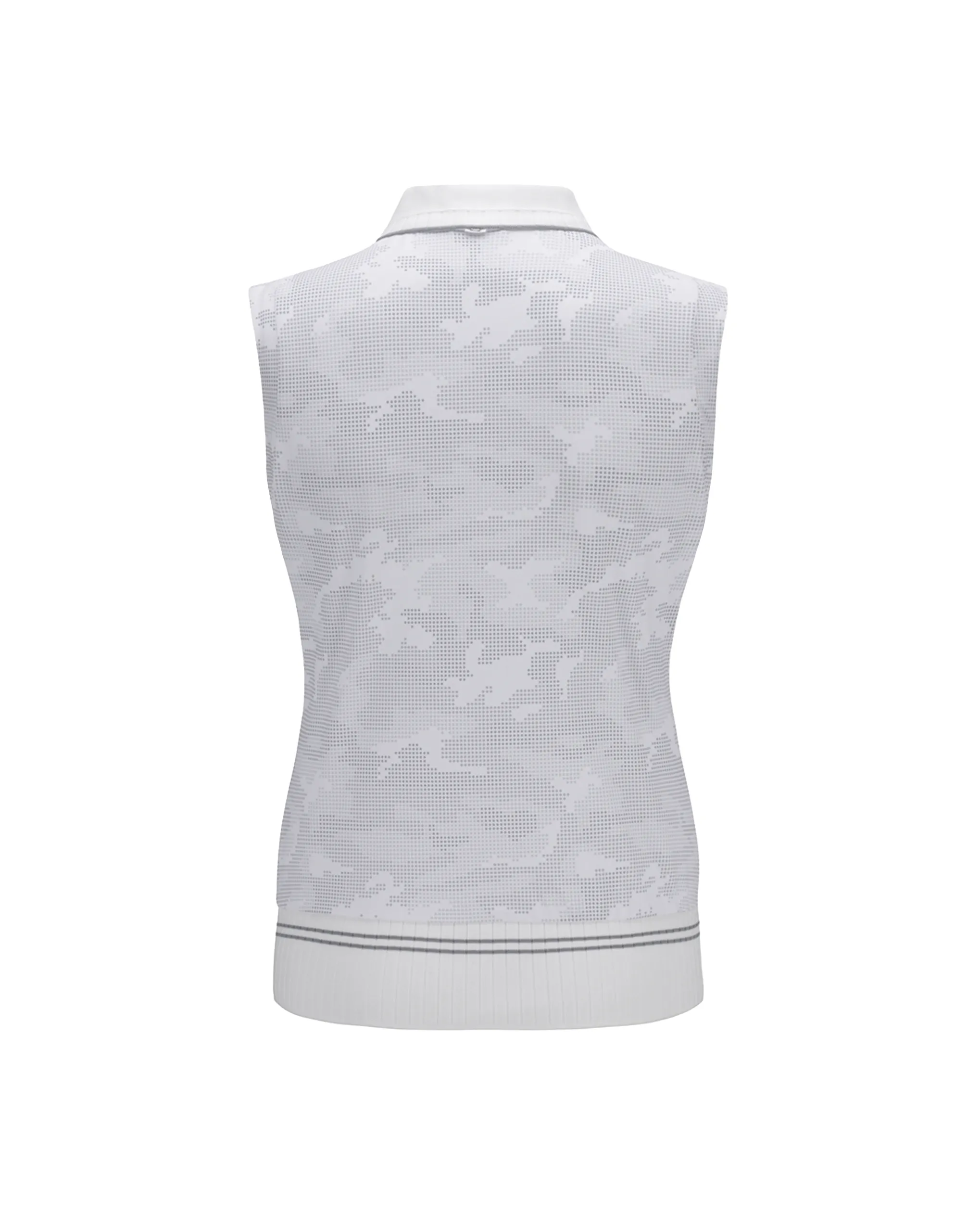 Women New Camouflage Sleeveless - White
