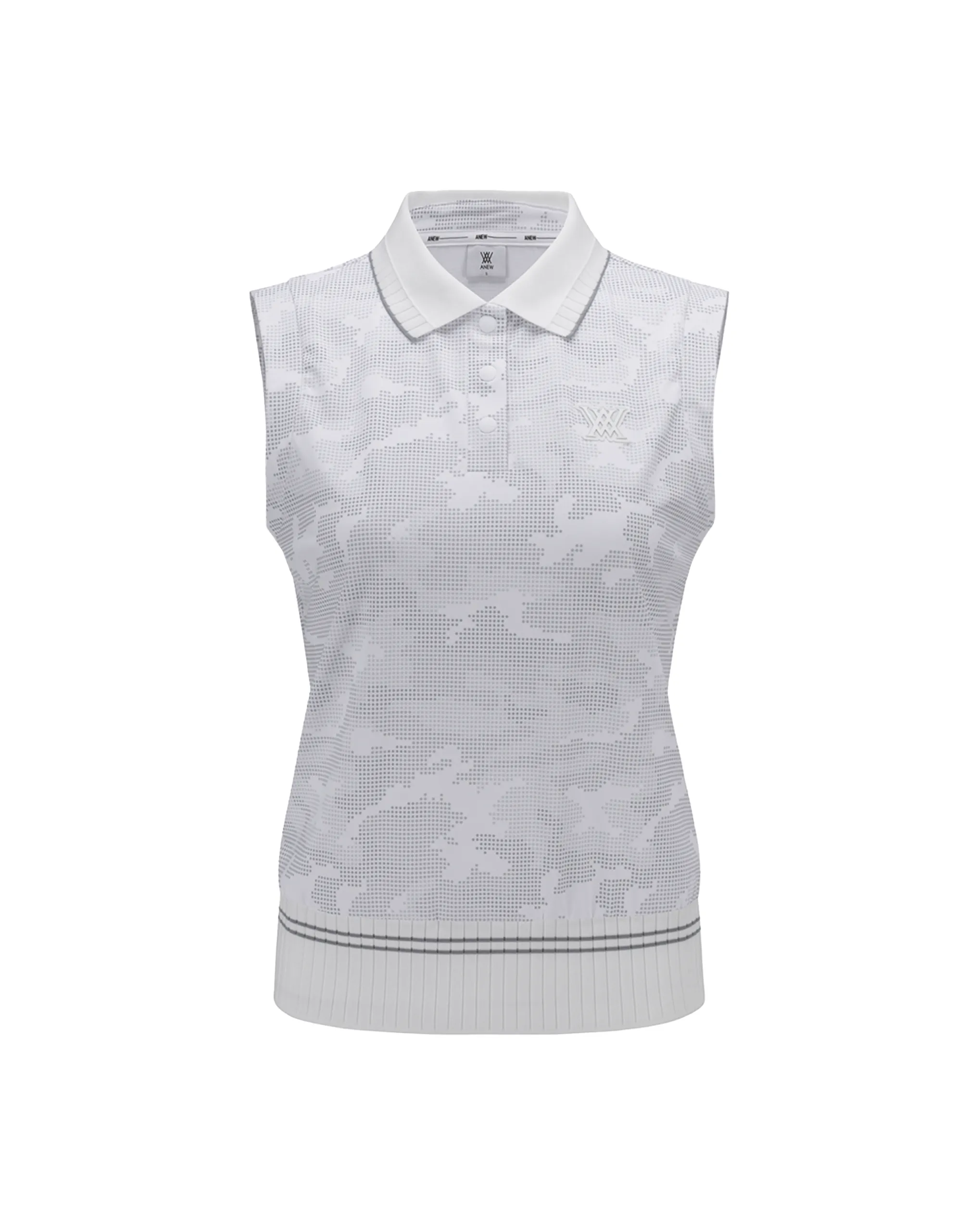 Women New Camouflage Sleeveless - White