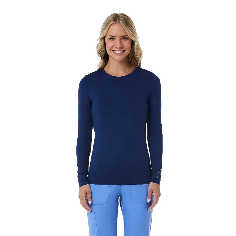 Women’s Basic Long Sleeve Underscrub Tee (6909)