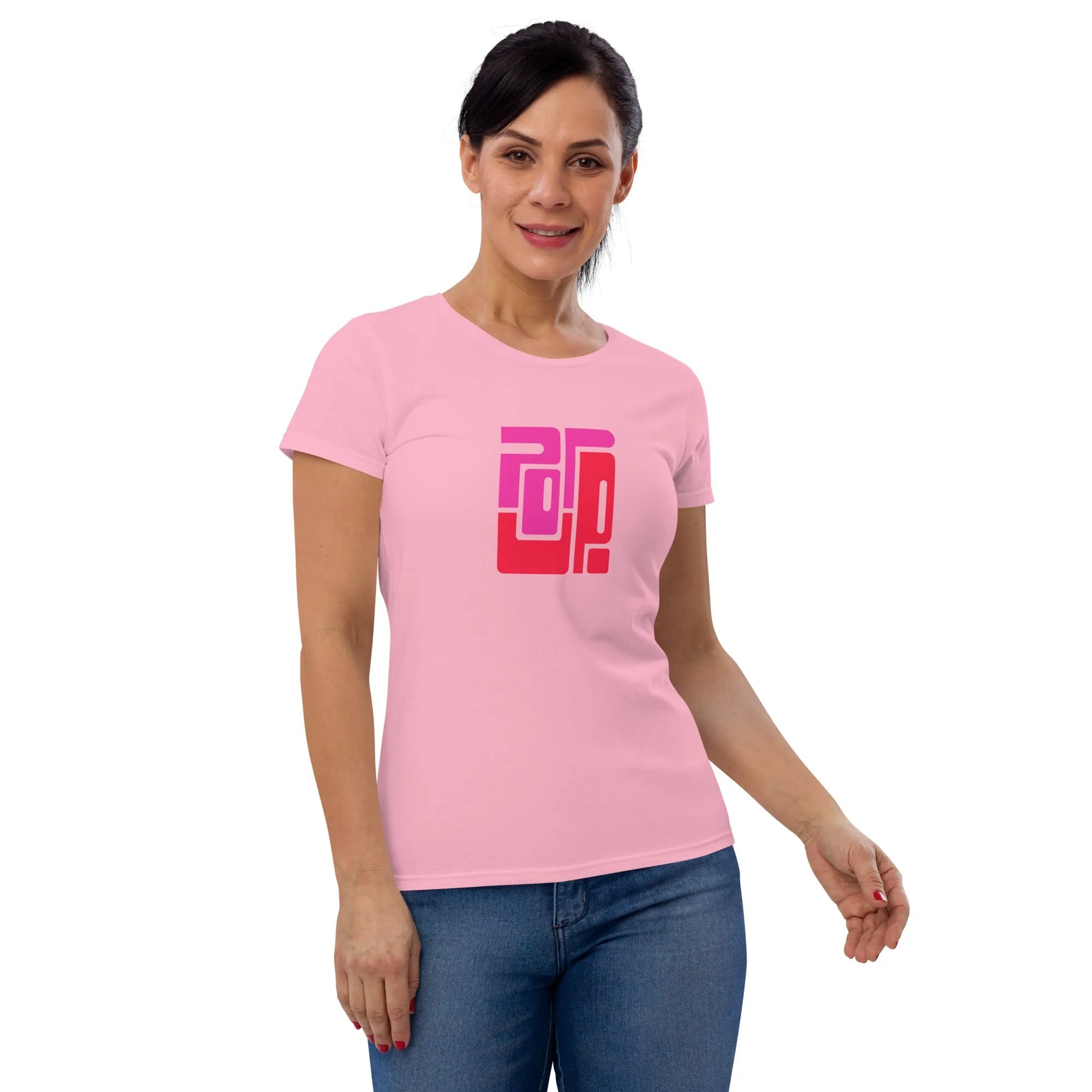 Women's Basic Tee - Pop Up!