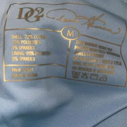 Women's DC2 Suddenly Slimming Bootcut Light Blue Pants - new with tags