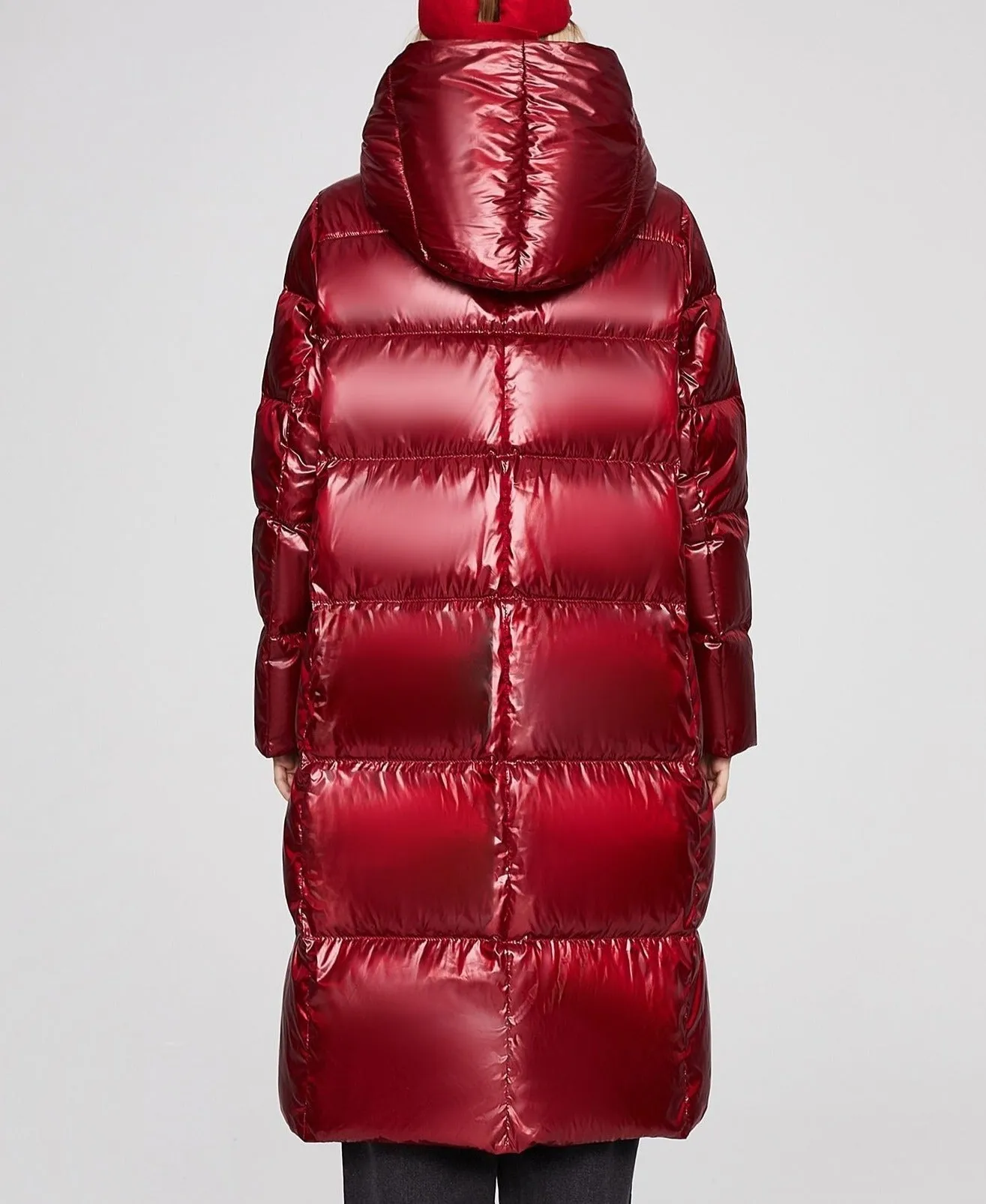 Women's down jacket  Long oversize