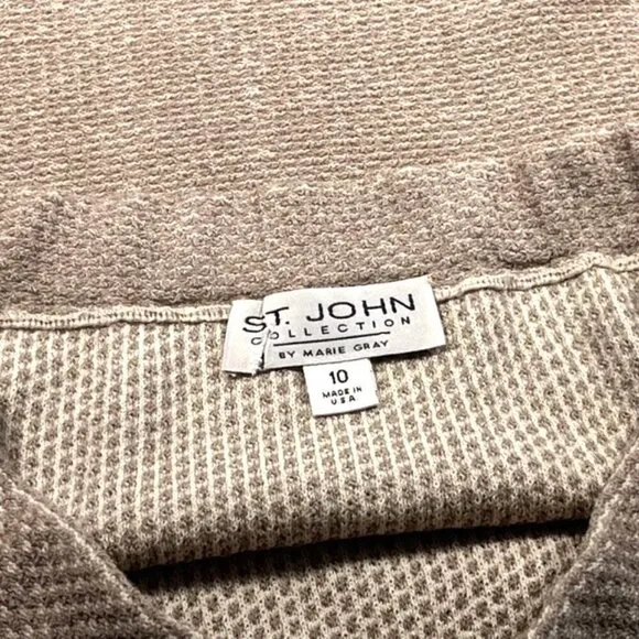 Women’s St John Collection by Marie Gray Elastic Waist Skirt Size 10