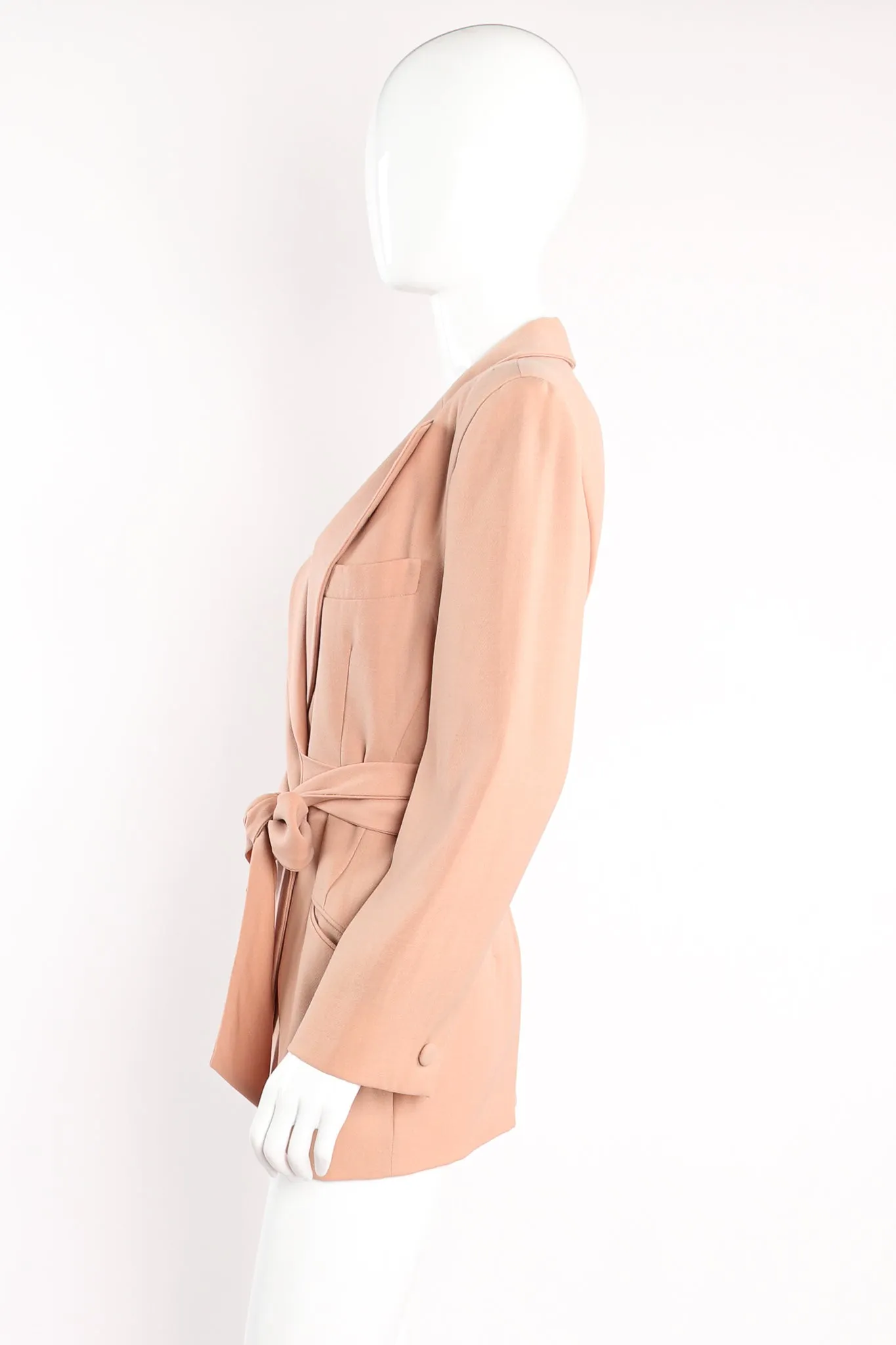Wrap Tie Jacket & Pant Suit