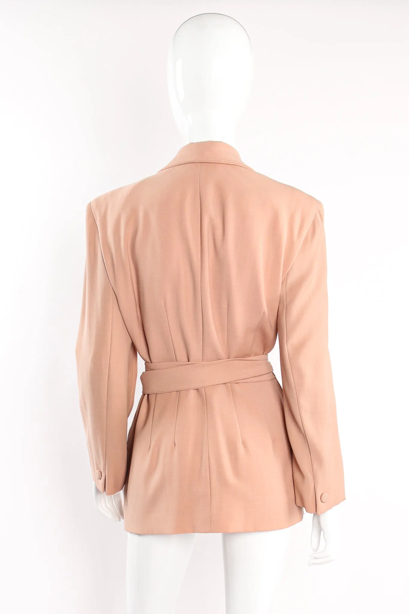 Wrap Tie Jacket & Pant Suit