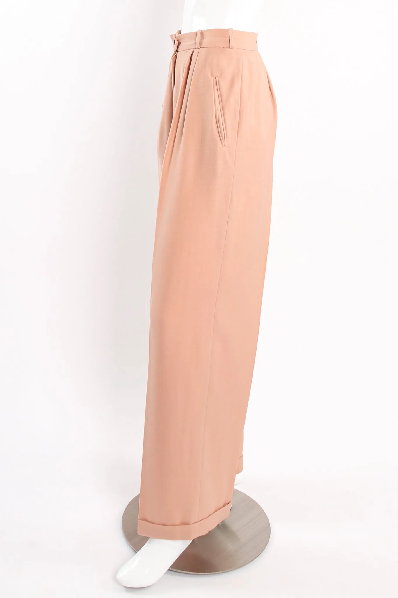 Wrap Tie Jacket & Pant Suit
