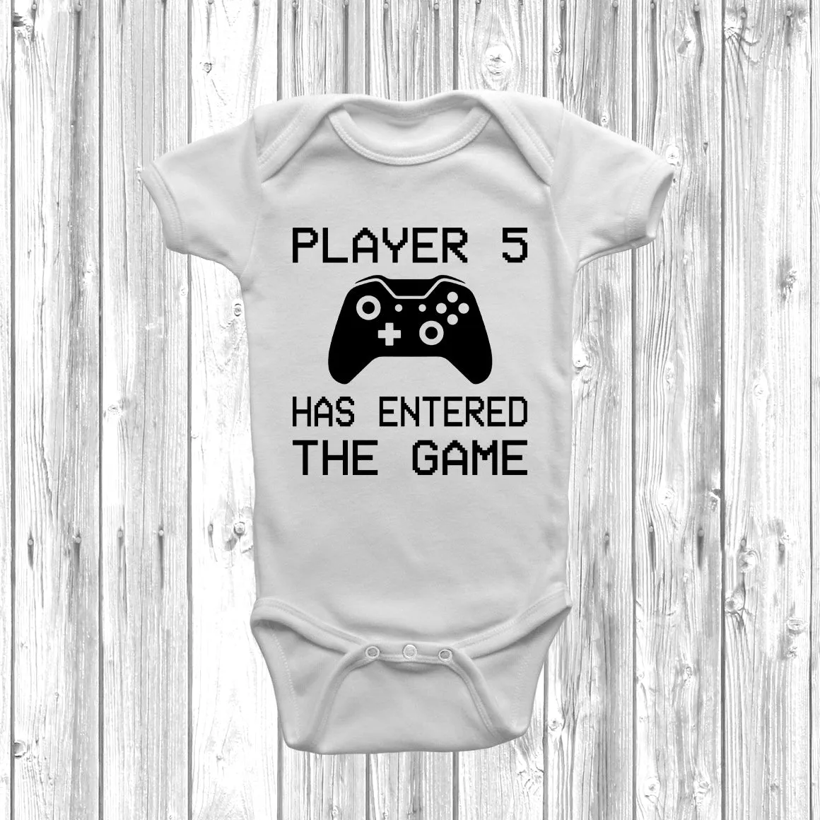 XB Player 5 Has Entered The Game Baby Grow