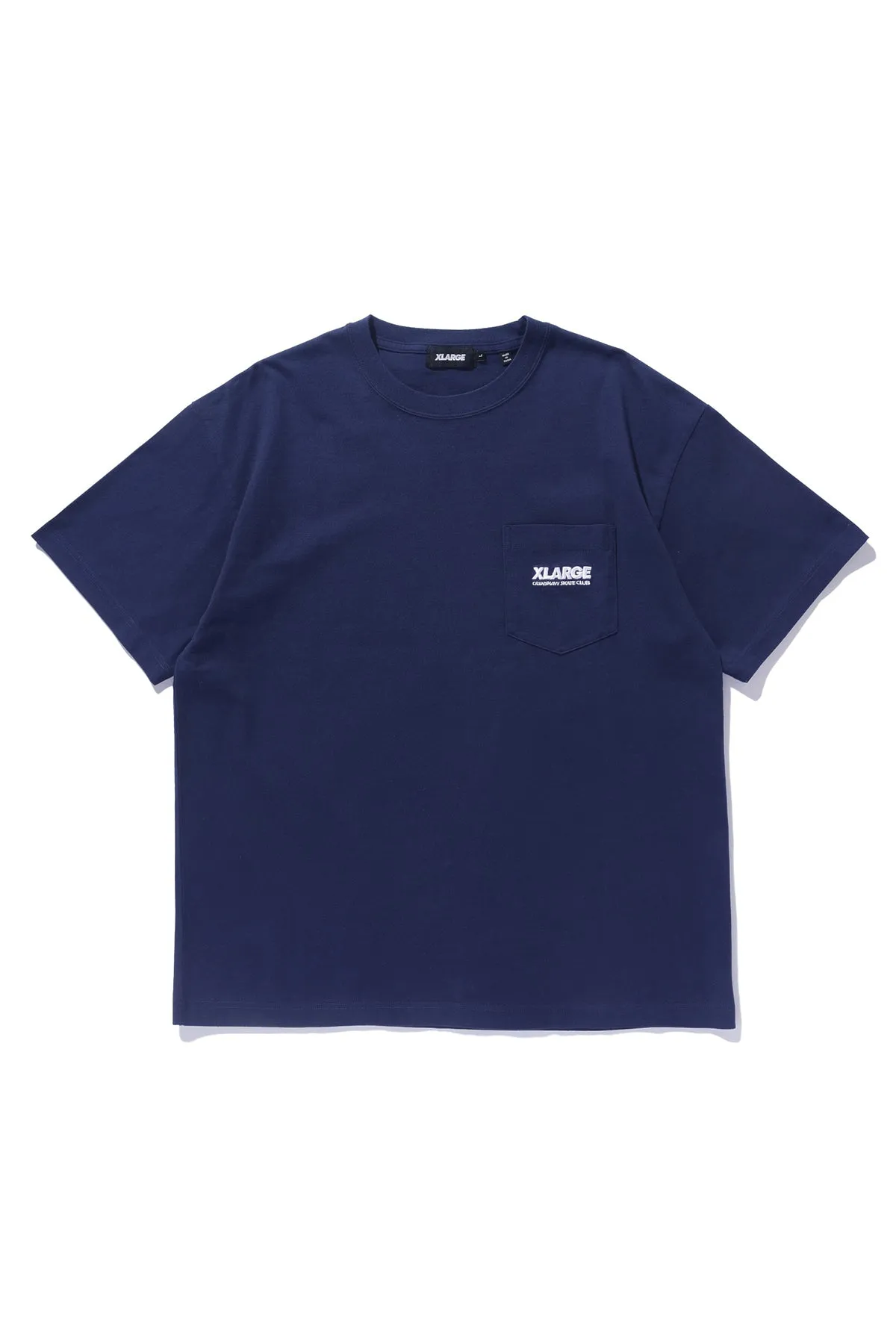 XLARGE x CSC POCKET TEE - NAVY