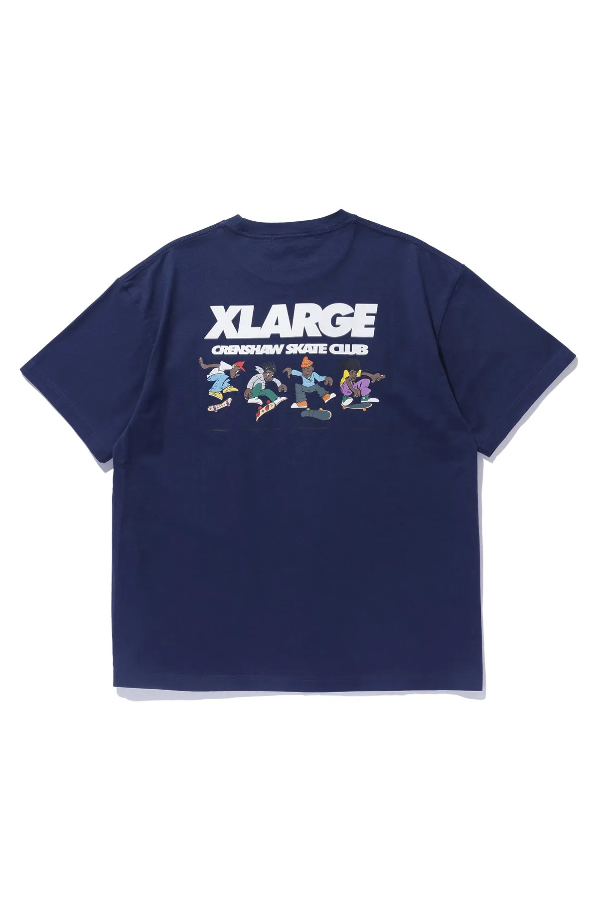 XLARGE x CSC POCKET TEE - NAVY
