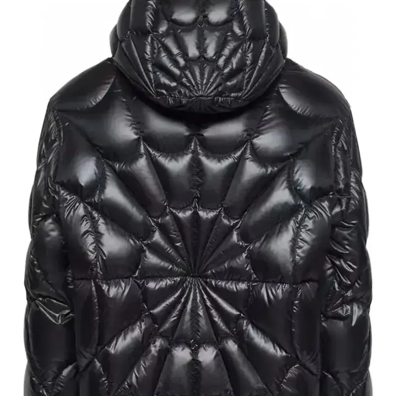 Y2K spider web style coat for Men