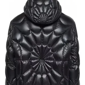 Y2K spider web style coat for Men