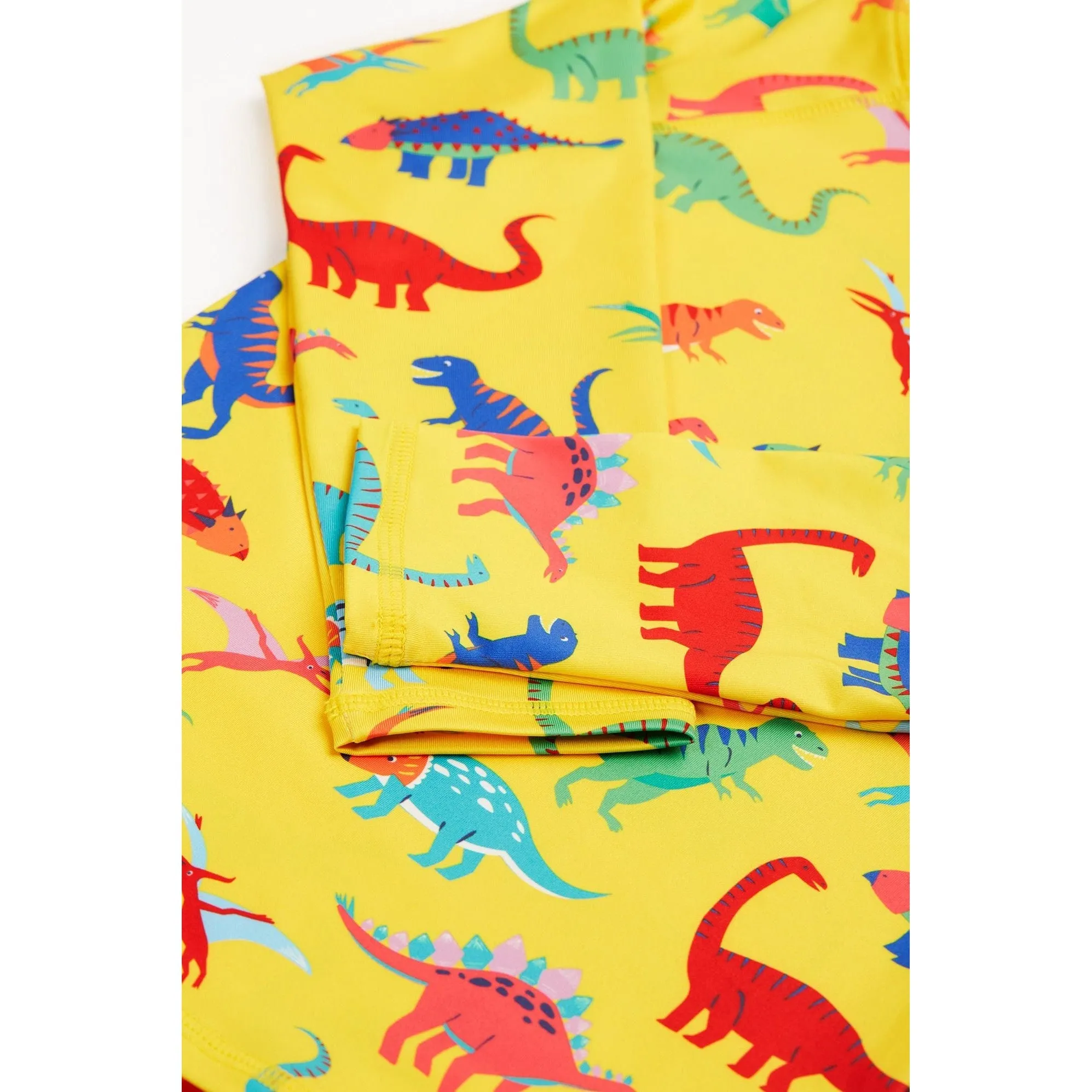 Yellow Dino-Roar! / Tropical Stripe Sun Safe Set