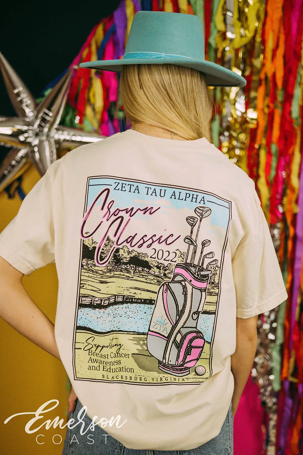 Zeta Tau Alpha Crown Classic Philanthropy Tee
