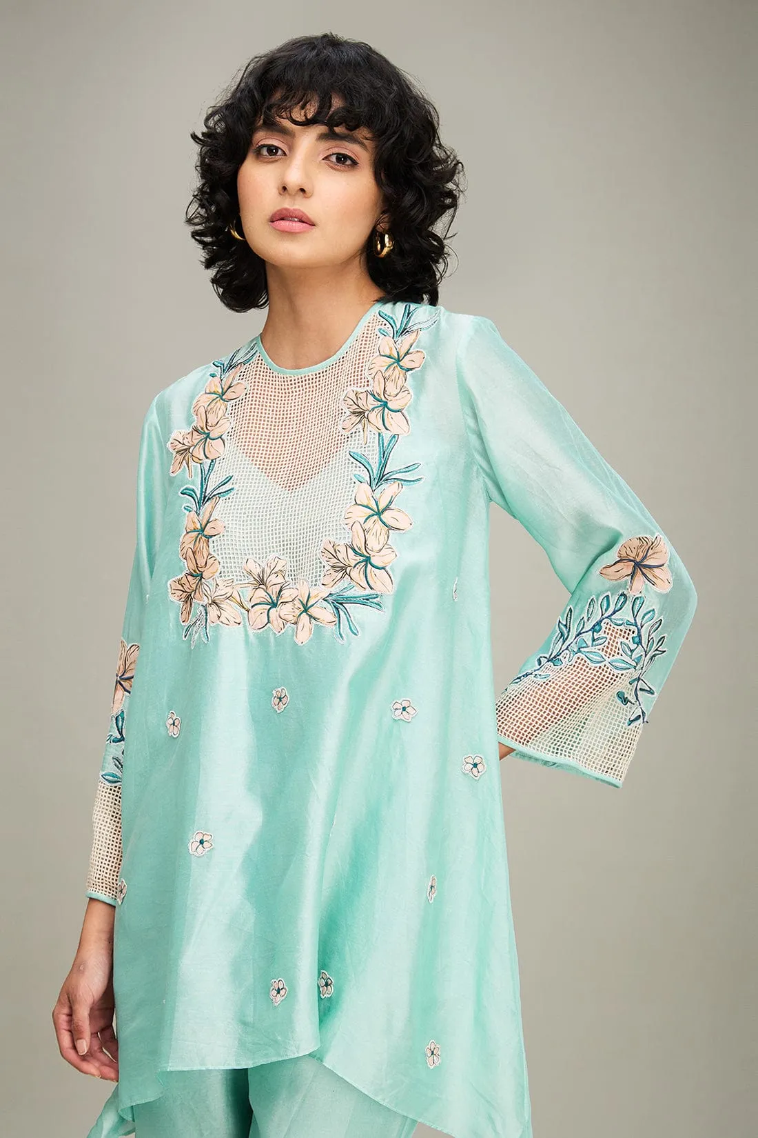Zinnia Applique Co-Ord Set