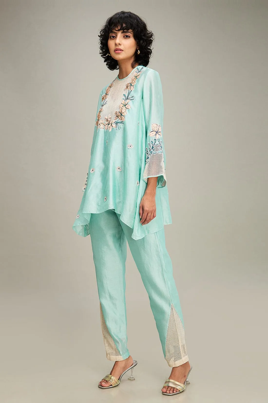 Zinnia Applique Co-Ord Set