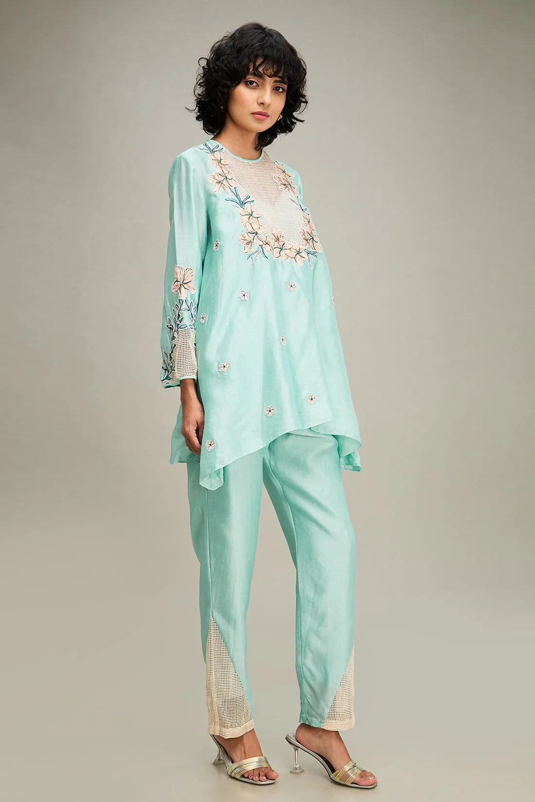Zinnia Applique Co-Ord Set