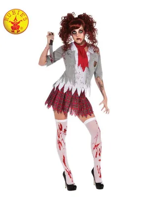 Zombie Schoolgirl Costume Size Std